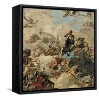 The Apotheosis of Hercules-Giandomenico Tiepolo-Framed Stretched Canvas