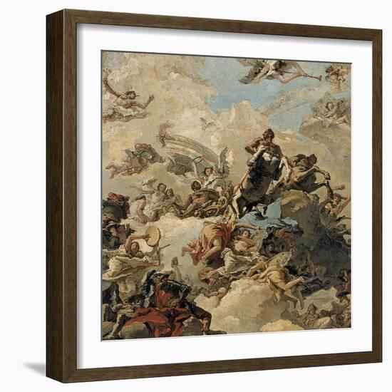 The Apotheosis of Hercules-Giandomenico Tiepolo-Framed Giclee Print