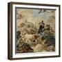 The Apotheosis of Hercules-Giandomenico Tiepolo-Framed Giclee Print