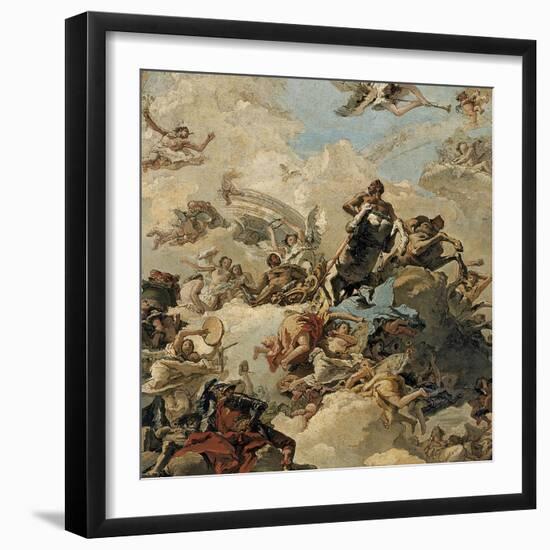 The Apotheosis of Hercules-Giandomenico Tiepolo-Framed Giclee Print