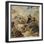 The Apotheosis of Hercules-Giandomenico Tiepolo-Framed Giclee Print