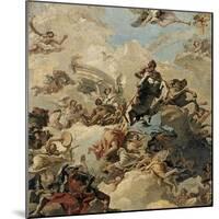 The Apotheosis of Hercules-Giandomenico Tiepolo-Mounted Giclee Print