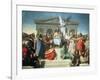 The Apotheosis of Homer, 1827-Jean-Auguste-Dominique Ingres-Framed Giclee Print