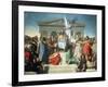 The Apotheosis of Homer, 1827-Jean-Auguste-Dominique Ingres-Framed Giclee Print