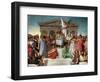 The Apotheosis of Homer-Jean-Auguste-Dominique Ingres-Framed Giclee Print