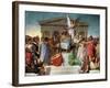 The Apotheosis of Homer-Jean-Auguste-Dominique Ingres-Framed Giclee Print