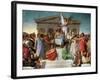 The Apotheosis of Homer-Jean-Auguste-Dominique Ingres-Framed Giclee Print