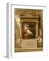 The Apotheosis of Nelson, 1807-Benjamin West-Framed Giclee Print