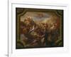 The Apotheosis of Romulus: Sketch for a Ceiling Decoration-Sir James Thornhill-Framed Giclee Print