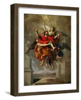 The Apotheosis of Saint Paul-Nicolas Poussin-Framed Giclee Print