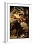 The Apotheosis of St. Jerome with St. Peter of Alcantara and an Unidentified Franciscan-Giovanni Battista Pittoni-Framed Premium Giclee Print