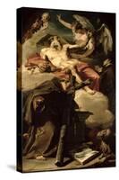 The Apotheosis of St. Jerome with St. Peter of Alcantara and an Unidentified Franciscan-Giovanni Battista Pittoni-Stretched Canvas