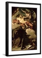 The Apotheosis of St. Jerome with St. Peter of Alcantara and an Unidentified Franciscan-Giovanni Battista Pittoni-Framed Giclee Print