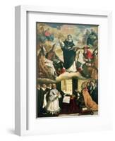 The Apotheosis of St. Thomas Aquinas, 1631-Francisco de Zurbarán-Framed Giclee Print