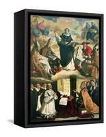 The Apotheosis of St. Thomas Aquinas, 1631-Francisco de Zurbarán-Framed Stretched Canvas