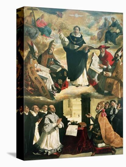 The Apotheosis of St. Thomas Aquinas, 1631-Francisco de Zurbarán-Stretched Canvas