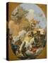 The Apotheosis of the Spanish Monarchy, c.1765-Giovanni Battista Tiepolo-Stretched Canvas