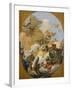 The Apotheosis of the Spanish Monarchy, c.1765-Giovanni Battista Tiepolo-Framed Giclee Print