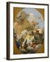 The Apotheosis of the Spanish Monarchy, c.1765-Giovanni Battista Tiepolo-Framed Giclee Print