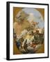 The Apotheosis of the Spanish Monarchy, c.1765-Giovanni Battista Tiepolo-Framed Giclee Print