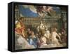 The Apotheosis of Venice-Paolo Veronese-Framed Stretched Canvas