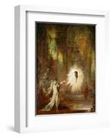 The Apparition. (1874).-Gustave Moreau-Framed Giclee Print