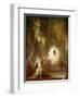 The Apparition. (1874).-Gustave Moreau-Framed Giclee Print