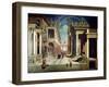 The Apparition of the Sibyl to Caesar Augustus, 1535-Paris Bordone-Framed Giclee Print