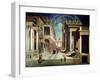 The Apparition of the Sibyl to Caesar Augustus, 1535-Paris Bordone-Framed Giclee Print