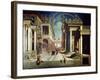 The Apparition of the Sibyl to Caesar Augustus, 1535-Paris Bordone-Framed Giclee Print