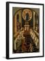 The Apparition of the Virgin to a Dominican Community-Pedro Berruguete-Framed Giclee Print