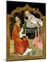 The Apparition of the Virgin to Pope Calixtus III-Sano Di, Also Ansano Di Pietro Di Mencio Pietro-Mounted Giclee Print