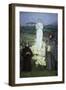 The Apparition of the Virgin to St Francis of Assisi and Bonaventure-Luigi Serra-Framed Giclee Print