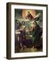 The Apparition of the Virgin to the Saints John the Baptist and St. John the Evangelist-Dosso Dossi-Framed Giclee Print