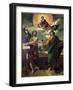 The Apparition of the Virgin to the Saints John the Baptist and St. John the Evangelist-Dosso Dossi-Framed Giclee Print