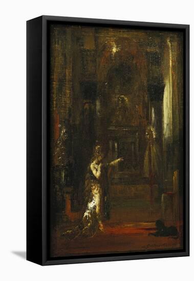 The Apparition-Gustave Moreau-Framed Stretched Canvas