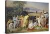 The Appearance of Christ to the People (The Appearance of the Messiah), 1837/57-Alexander Iwanow-Stretched Canvas