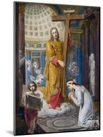 The Appearance of Christ with the Cross to Ekaterina Filippovna Tatarinova (1783-1856) - Par Borovi-Vladimir Lukich Borovikovsky-Mounted Giclee Print