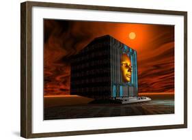 The Appearance of Mankinds Future-null-Framed Art Print