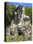 The Appennine Colossus By Giambologna, Villa Di Pratolino, Vaglia, Firenze Province, Tuscany, Italy-Nico Tondini-Stretched Canvas