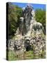 The Appennine Colossus By Giambologna, Villa Di Pratolino, Vaglia, Firenze Province, Tuscany, Italy-Nico Tondini-Stretched Canvas