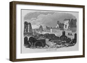 The Appian Way at Rome.-null-Framed Giclee Print