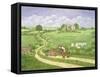 The Apple-Barrow, from 'Far from the Madding Crowd', by Thomas Hardy-Ditz-Framed Stretched Canvas