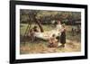 The Apple Gatherers-Frederick Morgan-Framed Art Print