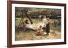 The Apple Gatherers-Frederick Morgan-Framed Art Print