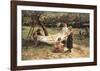 The Apple Gatherers-Frederick Morgan-Framed Art Print