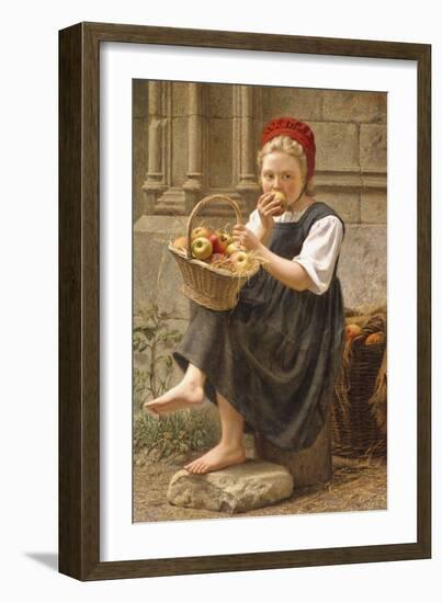 The Apple Girl-Charles-victor Thirion-Framed Giclee Print