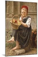 The Apple Girl-Charles-victor Thirion-Mounted Premium Giclee Print