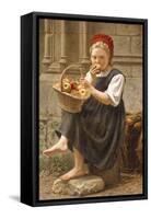 The Apple Girl-Charles-victor Thirion-Framed Stretched Canvas