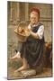 The Apple Girl-Charles-victor Thirion-Mounted Giclee Print